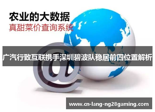 广汽行致互联携手深圳碧波队稳居前四位置解析